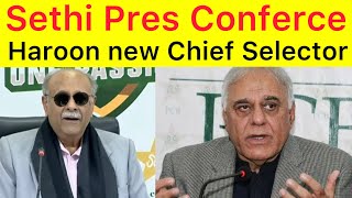 BREAKING 🛑 Haroon Rashees Appontinted Chief Selector for Pakistan Cricket Team | Najam Sethi Today