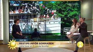 Här är 5 underbara sommarresmål – i Sverige!  - Nyhetsmorgon (TV4)
