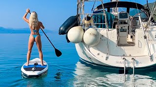 SAILING IN PARADISE and birthdays on board. Elafonisi - Greece • S4:Ep3