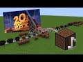 Minecraft: 20th Century Fox Theme with Note Blocks