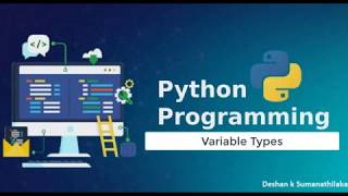 Python Variable Types [ Integer, Float, String ] Tutorial 3