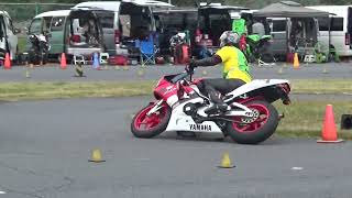 20241110 motogymkhana JAGE #3 H1 【黄緑31】abe@YZF-R1