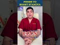 part 1 foods to boost stamina gg hospital dr deepu rajkamal selvaraj