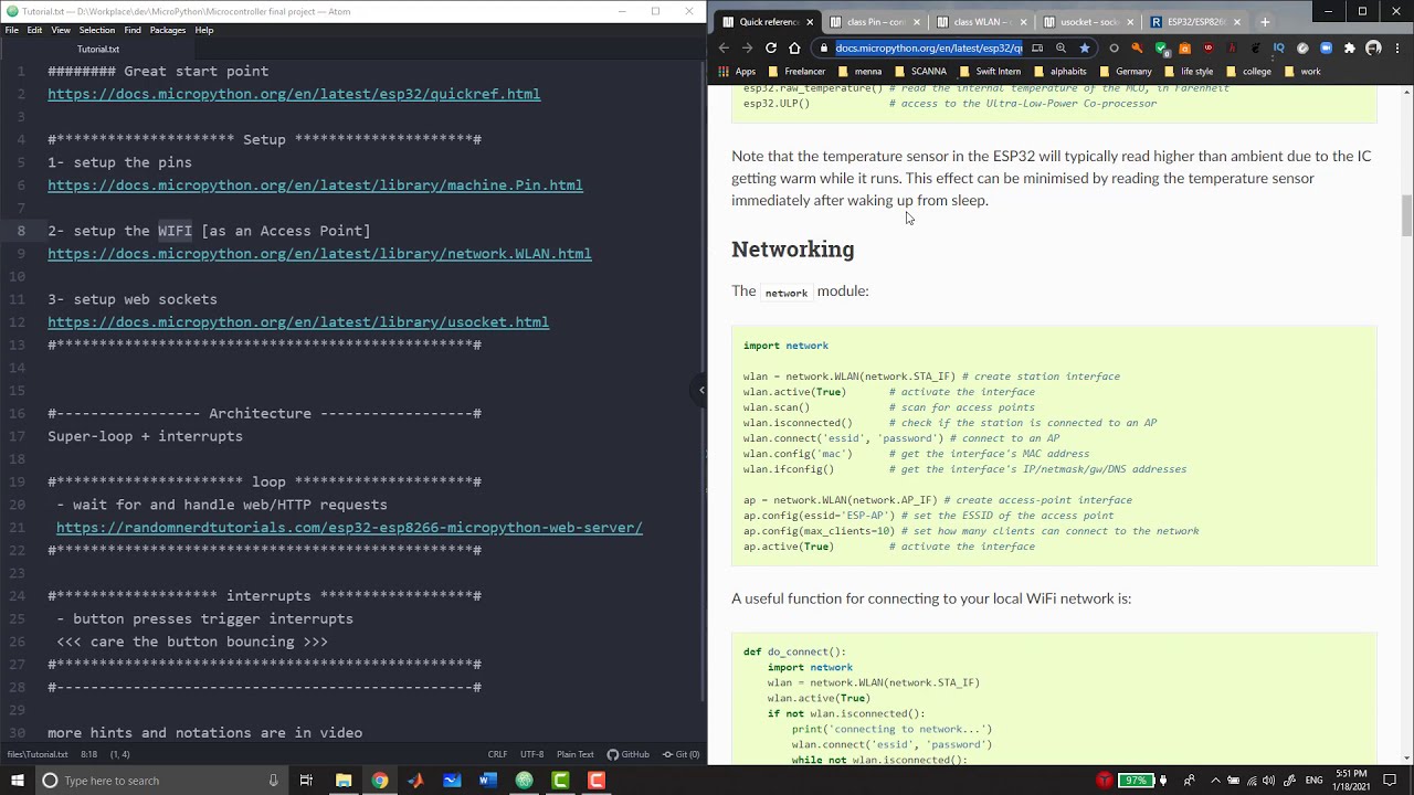Micropython Esp32 A Counter With Remote Control Code Hints Youtube