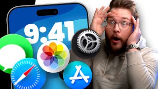iOS 18 - HERE YOU GO! Top 5 LEAKS - REDESIGN, AI, SIDE-LOADING and MORE!