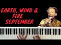 piano tutorial : Earth Wind & Fire September