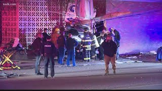 Alton officer airlifted after crashing while responding to stolen vehicle pursuit
