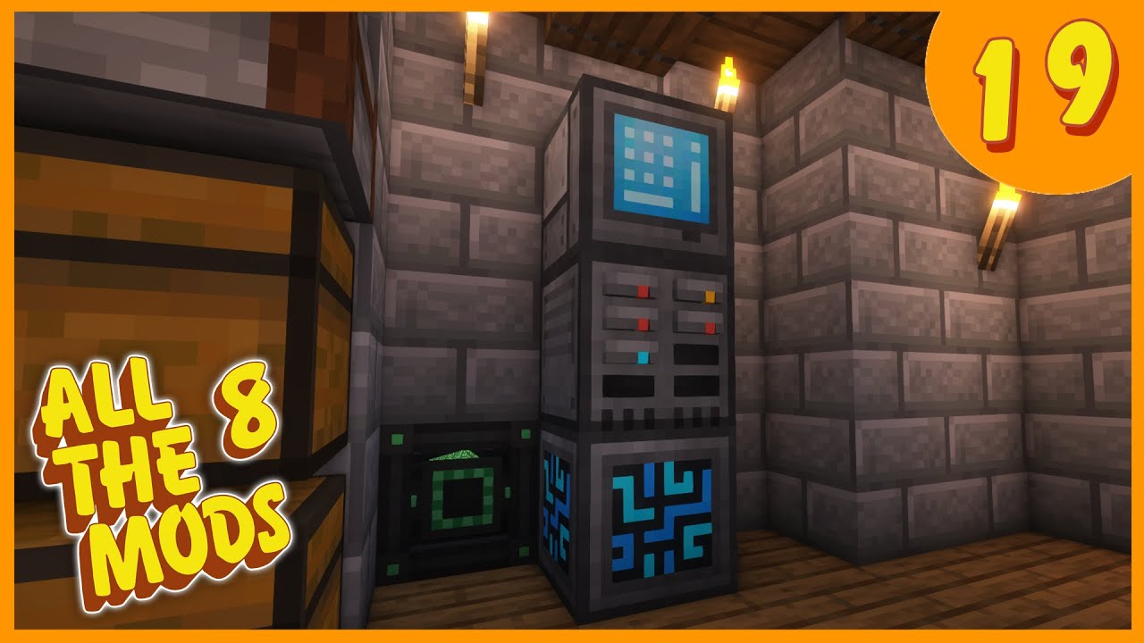 All The Mods 8: Refining My Storage #19 [ Modded Minecraft 1.19.2 ...