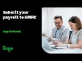 Sage 50 Payroll (UK) - Submit your payroll to HMRC