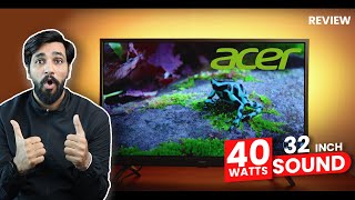 2022 Acer 32 inch Android S series TV with 40 Watts Soundbar Unboxing & Review | Hindi