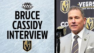 Vegas Head Coach Bruce Cassidy talks season so far and 4 Nations Face-Off