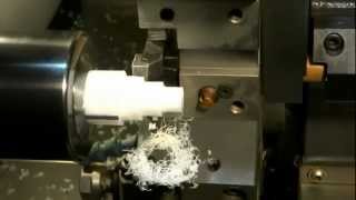 Hex generation using 2-axis lathe