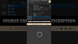 How to make two dashed loader with CSS | HTML CSS Tutorial | CodeIsMine