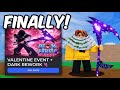 Dark Rework Finally Released Trailer Valentines In Blox Fruits Update ...