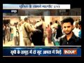 up clash between two groups in front of police in hapur