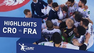 Highlights | Croatia vs France | Men's EHF EURO 2018