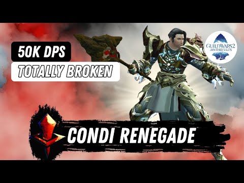 The TOP DPS build in Guild Wars 2 – Spear Condi Renegade PVE Build Guide