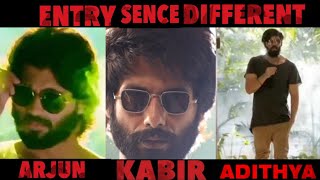Arjun Reddy vs Kabir Singh vs Aditya Varma Entry Scene Different || Vkd and Dk and Sk