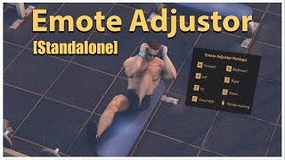 Fivem Script - Emote Adjustor  (StandAlone)