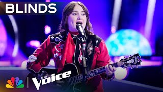 Four Chairs Turn for Ruby Leigh's One-of-a-Kind Performance | The Voice Blind Au