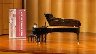 2022-台灣卓越盃音樂公開賽(佈爾格彌勒  12首練習曲）Tarantella Burgmuller Op.105 no.6