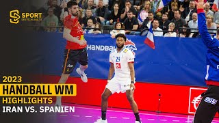 Iran kann Spanien nicht viel entgegensetzen | SDTV Handball