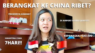 PROSES  BERANGKAT KE CHINA! 🇨🇳