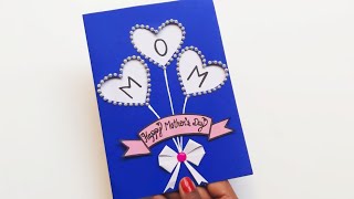 DIY mothers day card/Mother's Day greeting card making handmade easy/Beautiful card for Mothers Day