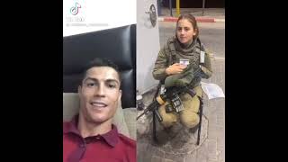 Cristiano Ronaldo React to Palestine Tiktok