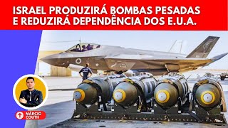 ISRAEL ASSINA ACORDO PARA PRODUÇÃO DE BOMBAS PESADAS E VAI REDUZIR DEPENDÊNCIA BÉLICA DOS EUA