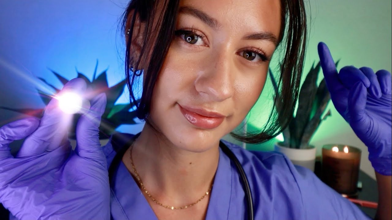 ASMR Relaxing Physical Exam Medical RP ~ Personal Attention Roleplay ...