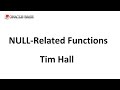 NULL-Related Functions in Oracle