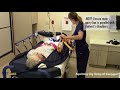 Medcare Repositioning Sling - Raising a Patient with Knee Support