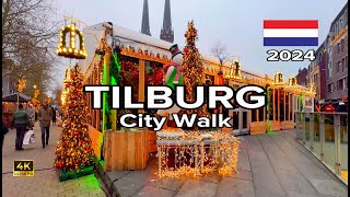 Tilburg Netherlands City Walk 🚶‍♂️ | Stunning UHD 4K Tour of Urban Charm