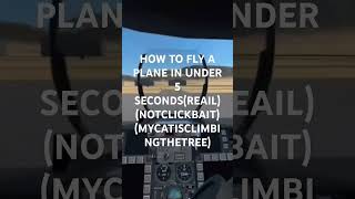 HOW TO FLY A PLANE IN UNDER 5 SECONDS (NOTCLICKBAIT)(FRFR) #vr #genshinimpact #vtolvr