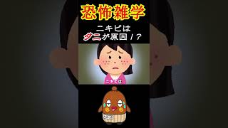 恐怖の雑学 為になる雑学 #ねばーる君 #恐怖雑学 #豆知識 #shorts #ねばねばtv #怖い雑学 #怖い話 #アニメ