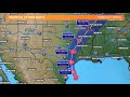 Hurricane/Tropical Storm Beryl tracker: Live look at storm on radar