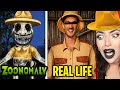 ZOONOMALY Game VS Real Life! (ALL CHARACTER COMPARISON)