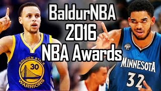 My 2016 NBA Awards - BaldurNBA