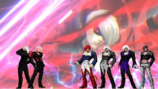 Yagwick-LATERAL vs Kaselin, HeimRig, Origin X-Iori, O-Iori XIII WF (God) | KOF MUGEN