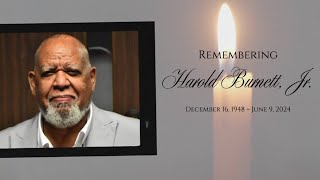 Celebrating The Life And Legacy of: Bro. Harold Burnett, JR.