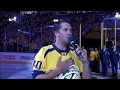 Luke Bryan sings national anthem before Predators & Blackhawks game