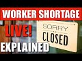 🔵 Why The USA Has A Worker Shortage