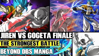 Beyond Dragon Ball Super: Jiren Vs Gogeta Tournament Of Power Finale! The Multiverses Strongest!