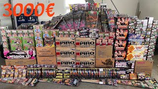 Silvester Feuerwerk Einkaufstour 2022/2023 | ca. 3000€ | Discounter Feuerwerk