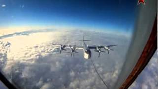 Il-78 Tanker Feeding The Bear