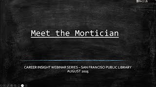 Insights into the Mortuary and Funeral Service Industry.