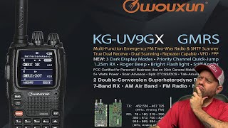 BetterSafeRadio REVEALS the Wouxun KG-UV9GX - New GMRS Handheld, FIRST LOOK!