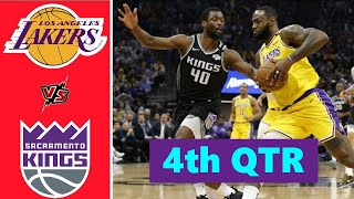 Los Angeles Lakers vs. Sacramento Kings Full Highlights 4th Quarter | NBA Season 2021