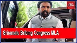 Congress Drops 4th Bribe Bomb;  Releases Audio Of Sriramalu Trying To Bribing Congress MLA